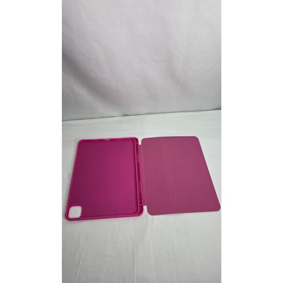 Pink Trifold 11" Case For iPad Pro M5 2025 M4 2024 Model A2836/A2837/A3006) - Picture 2 of 11